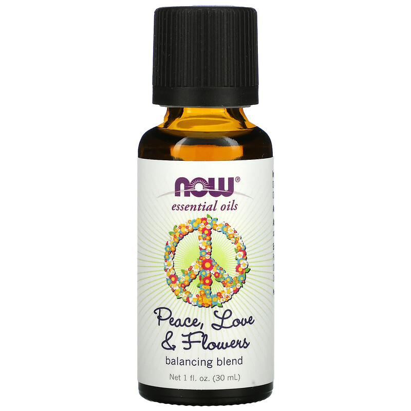 Now Peace, Love & Flowers Essential Oil 30ml